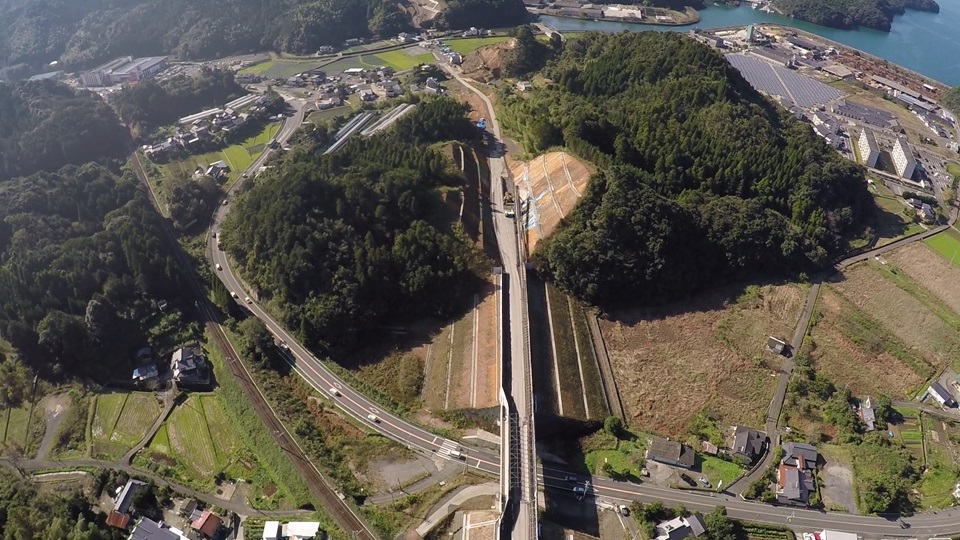 【９】小津奈木地区より芦北方面を望む