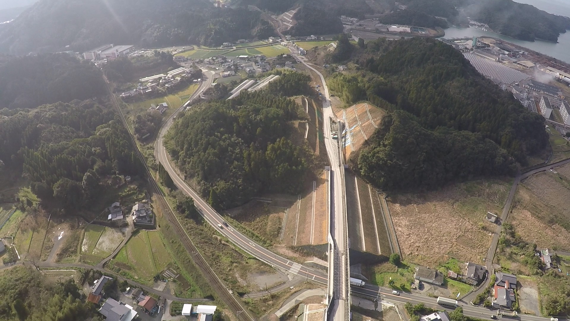 【９】小津奈木地区より芦北方面を望む