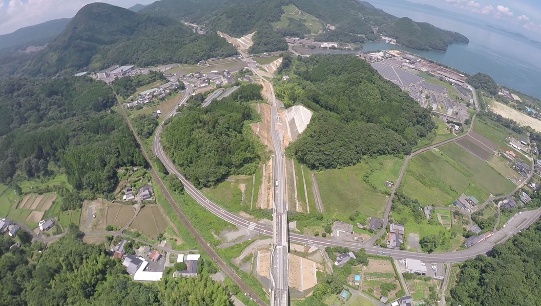 【９】小津奈木地区より芦北方面を望む