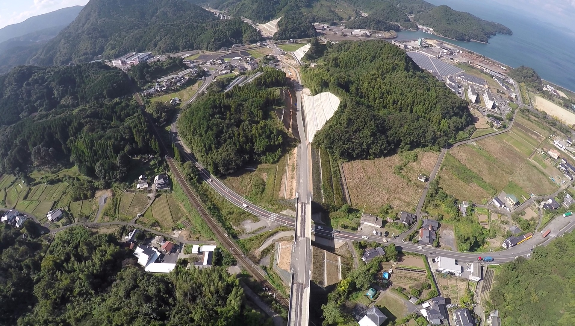 【９】小津奈木地区より芦北方面を望む